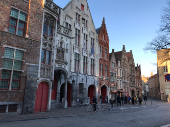 Long-distance chauffeured car to Bruges in Belgium - Bruges old buildings