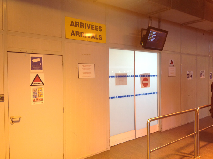 Meeting point with your driver at the Terminal 1 at Beauvais airport